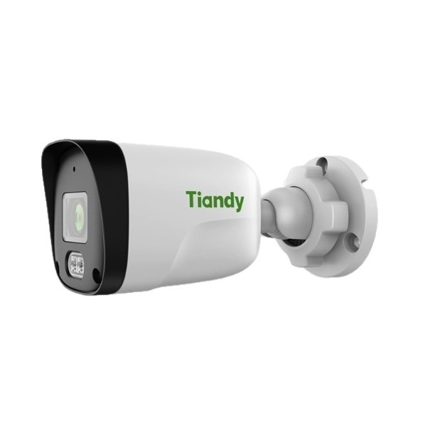 Tiandy 3MP Cameră IR pentru supraveghere, focalizare fixă, POE, sunet, exterior