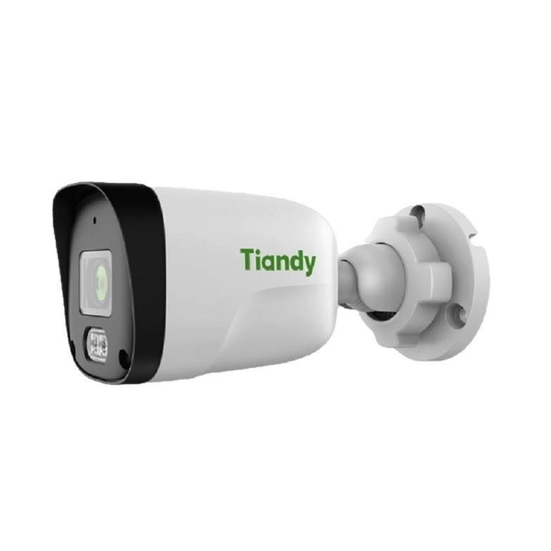 Tiandy 3MP Cameră IR pentru supraveghere, focalizare fixă, POE, sunet, exterior
