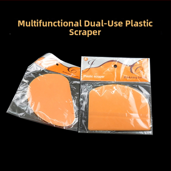 Debljina višestruka mekana spatula, polukružnog oblika, plastična spatula za tortu, kremu i kruh