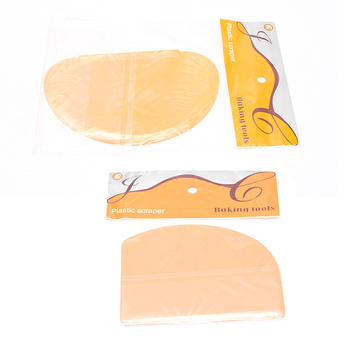 Debljina višestruka mekana spatula, polukružnog oblika, plastična spatula za tortu, kremu i kruh
