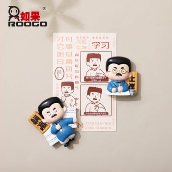Lu Xun figura od smole – magnet za frižider – suvenir s putovanja