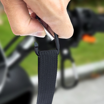 Alumínium ötvözetű egyhorgú karabiner elektromos kerékpárhoz