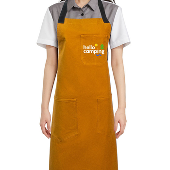 Prilagođena pregača s logotipom, visoko kvalitetna platnena pregača s trakom za vrat, vodootporna, poslovni dar, po narudžbi s tiskom teksta.
