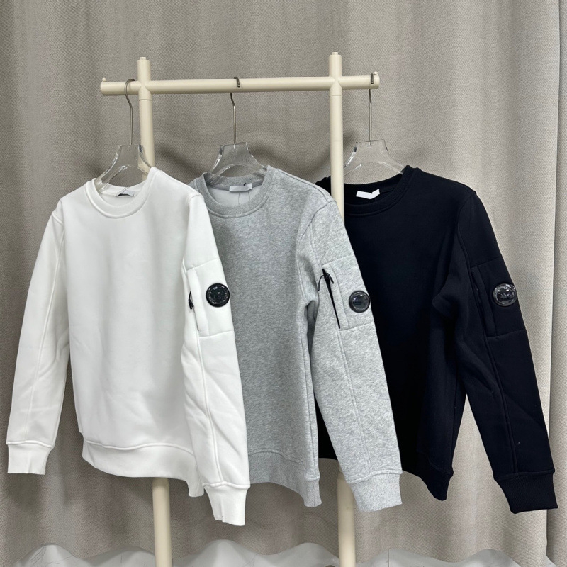 Moderna jednobojna hoodie za parove, dizajn CP naočala i okruglih leća
