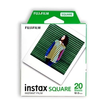 Polaroid Square Photo Paper για τετράγωνες κάμερες SQ1 SQ6 SQ10 SQ20 SP3 Φιλμ, 4 ιντσών λευκή περίμετρο