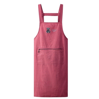 Proširena i debela pamučna pregača za dom, kuhinju i tvornicu; zaštita od prljavštine, prozračna, unisex.