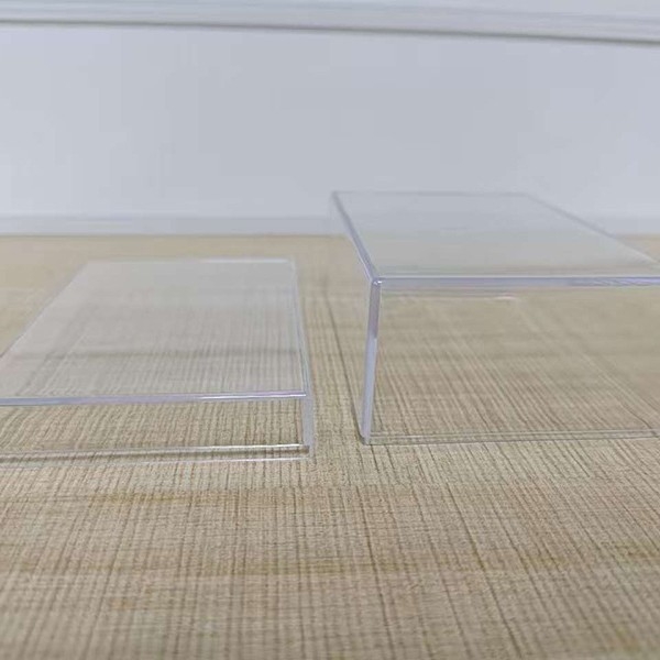 Prozirna pravokutna plastična kutija za perle, organizator pribora i dodataka