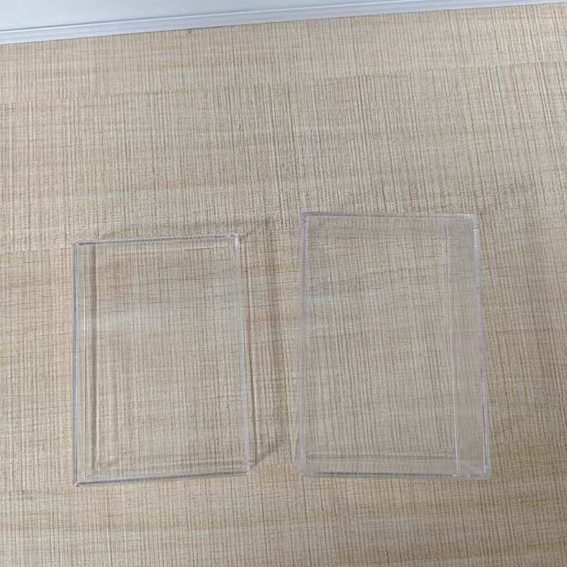 Prozirna pravokutna plastična kutija za perle, organizator pribora i dodataka