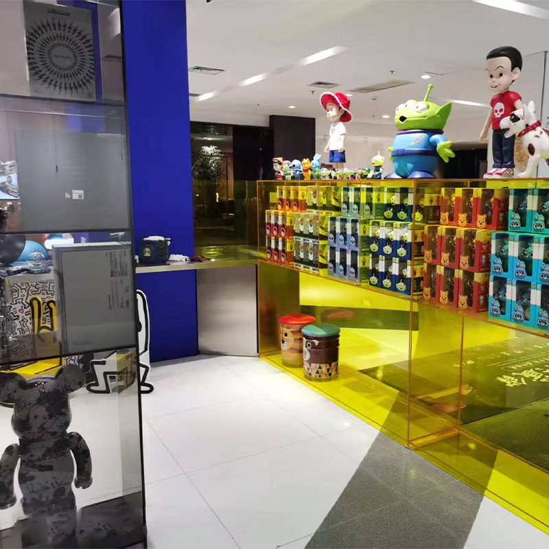 Prozirna akrilna kutija za izlaganje cipela, torbi i odjeće, pohrana LEGO igračaka