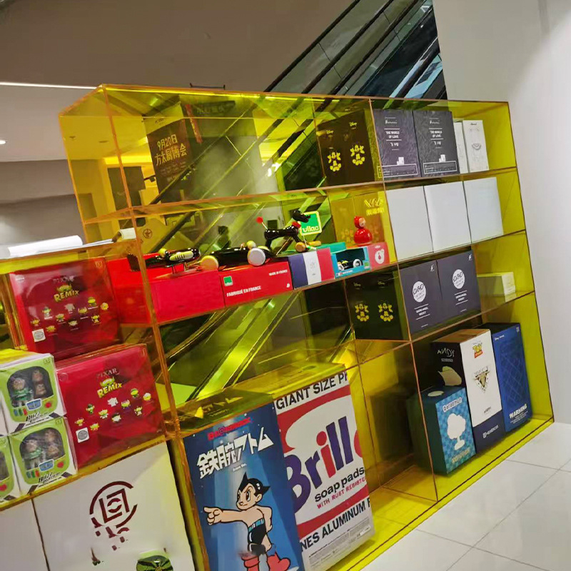 Prozirna akrilna kutija za izlaganje cipela, torbi i odjeće, pohrana LEGO igračaka
