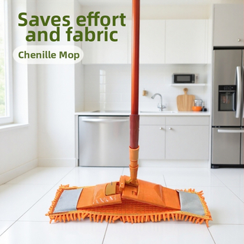 Velički Chenille mop — višenamjenski plosnati mop za mokro i suho čišćenje