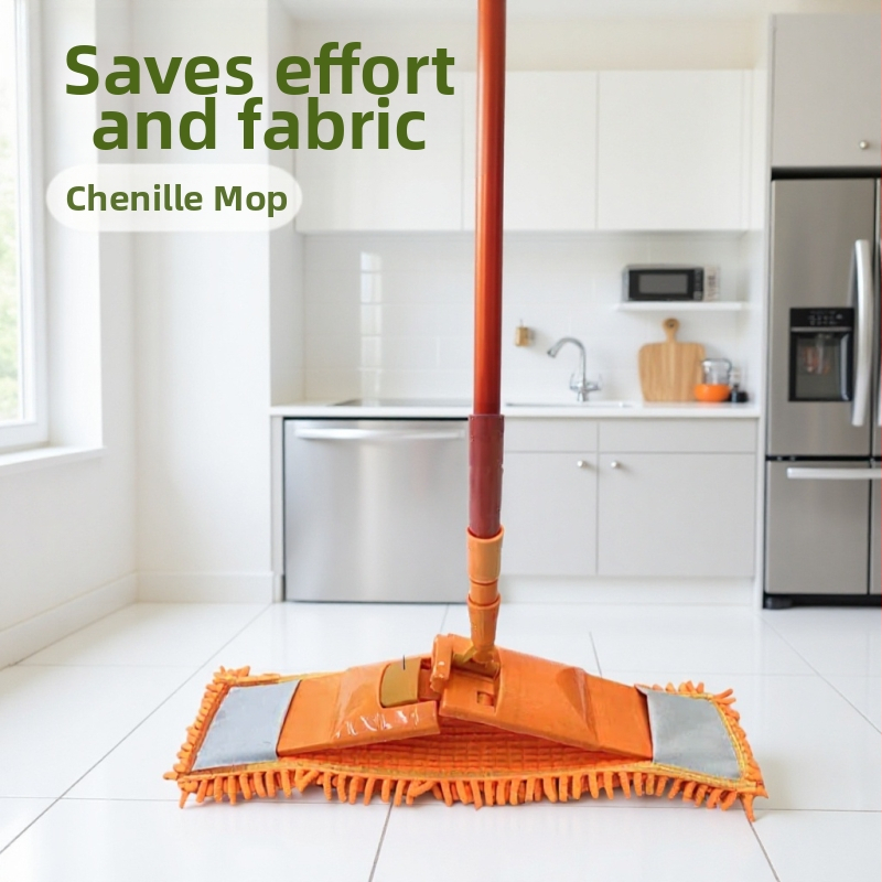Velički Chenille mop — višenamjenski plosnati mop za mokro i suho čišćenje