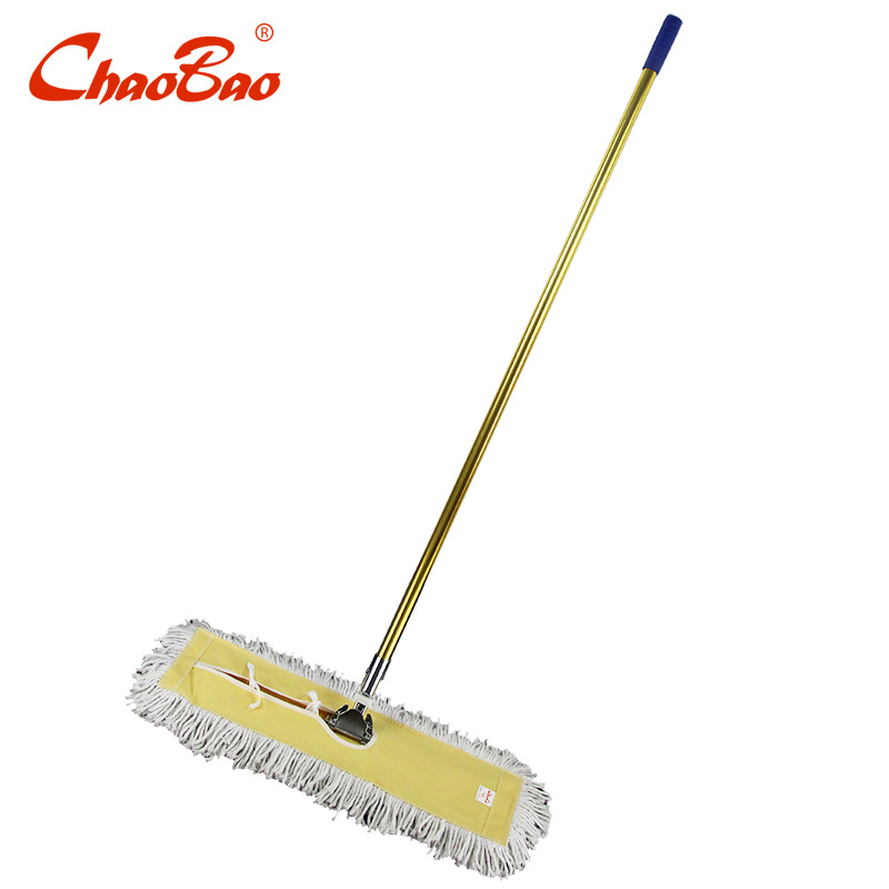 60 cm luksuzni ravni mop, model C-003, veliki hodnik, s superapsorbirajućom pamukom, 24 inča