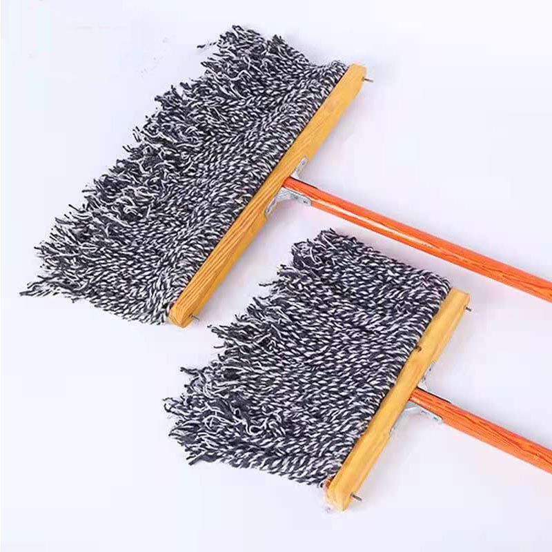 Kućni mop s drvenom drškom i pamukovim vlaknom, veličine 40 cm, 60 cm i 80 cm, za školsko čišćenje