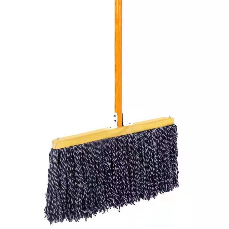 Kućni mop s drvenom drškom i pamukovim vlaknom, veličine 40 cm, 60 cm i 80 cm, za školsko čišćenje