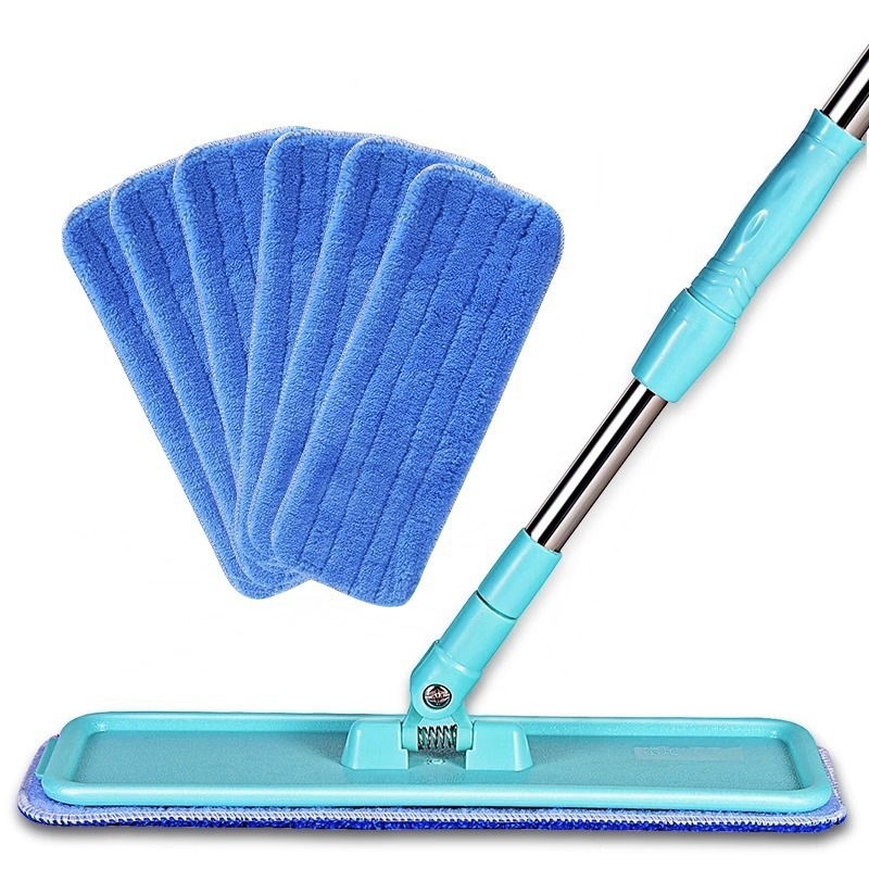 Ploški mikrofiber mop za drvene podove, četverostrano stiskanje i pohranjivanje