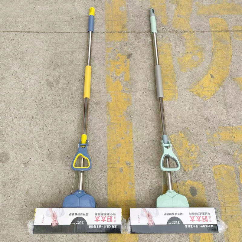 Kućni mop promjera 38 cm s upijajućom spužvom i tri reda cilindričnih spužvi za čišćenje podova