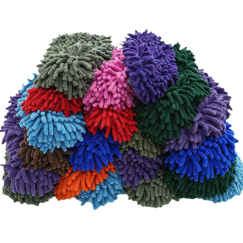 Mini glava mopa s chenille materijalom, zamjenska krpa za čišćenje 40–120 cm