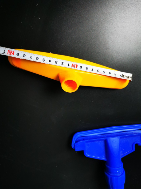 Plastični dijelovi glave mopa, široki nastavak za mop, dugi plastični dijelovi, PP materijal