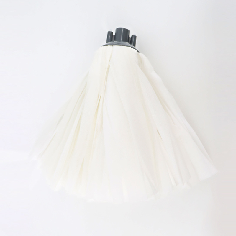 120 g glava mop-a od netkanog materijala, okrugla plastična glava za zamjenu s američkim navojem, starinski mop, OEM prilagođavanje