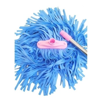 Bešavni mop od velura – široka glava, plosna glava, upijajući, tradicionalni mop s mehanizmom za iscijeđivanje