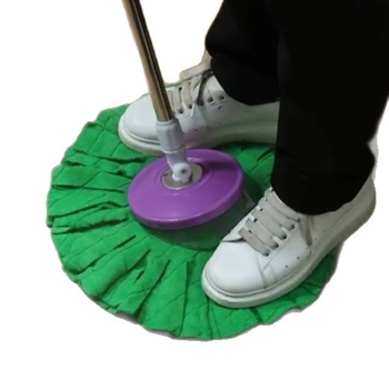 Okrugla tacna za mop s rotirajućim mopom i kofu, glava od mikrovlakna za mop, univerzalna tacna za mop 16 cm