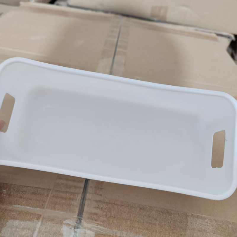 Plastična pravokutna kutija za pohranu, stohovljiva, za kozmetiku i uredske potrepštine