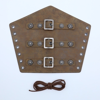 Srednjovjekovni kožni štitnik zapešća – Steampunk cosplay i pozorišni kostim