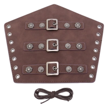 Srednjovjekovni kožni štitnik zapešća – Steampunk cosplay i pozorišni kostim