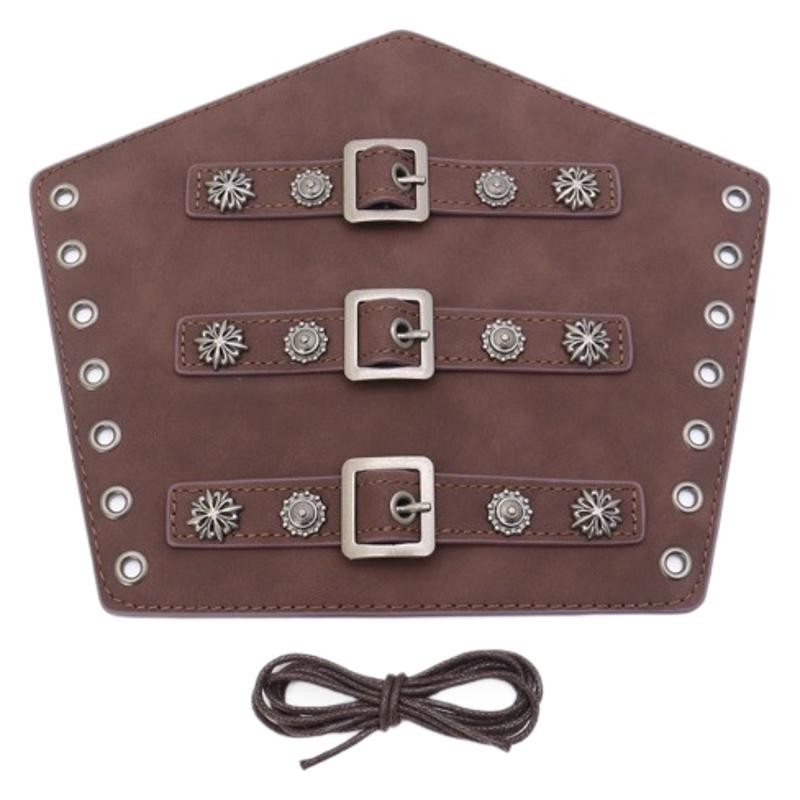 Srednjovjekovni kožni štitnik zapešća – Steampunk cosplay i pozorišni kostim