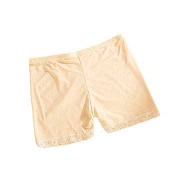 Ice Silk Capri leggings s čipkastim rubom, bez prozirnosti, bez šavova, tanke, prozračne, elastične, Capri duljine za ljeto