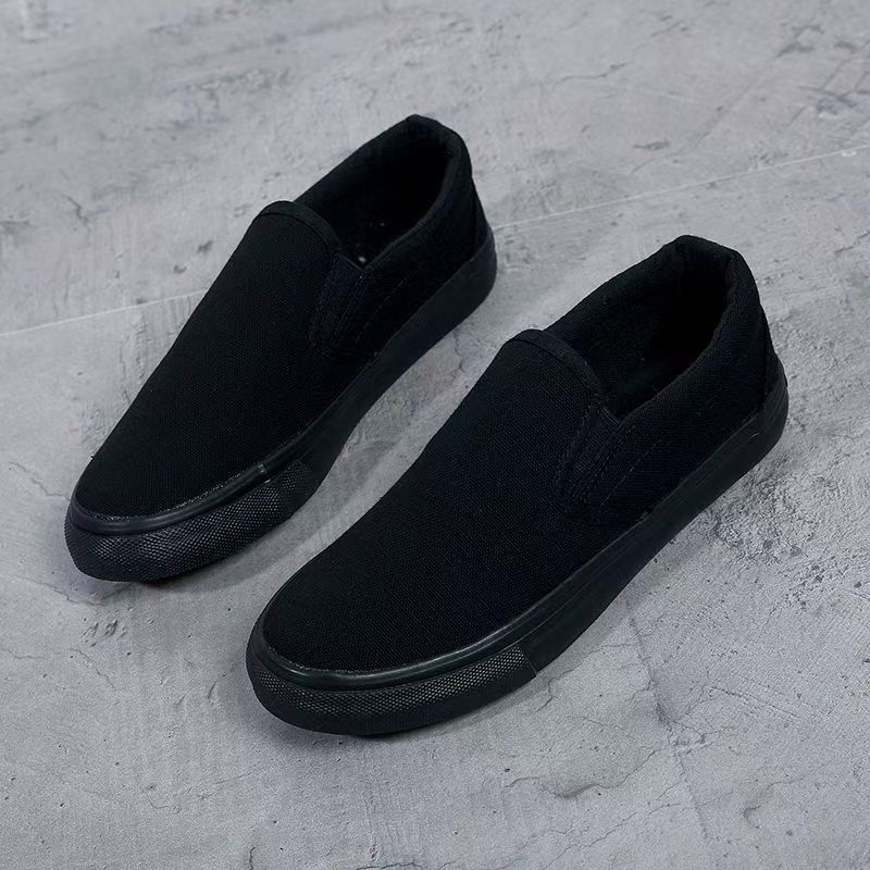 Proljetne platnene tenisice za žene, udobne slip-on tenisice, bijele tenisice, svestrani skate tenisice za studente