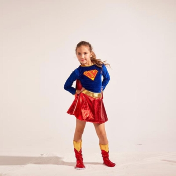 Halloween cosplay kostim za djecu s pamukastim plaštom – cosplay za djevojčice