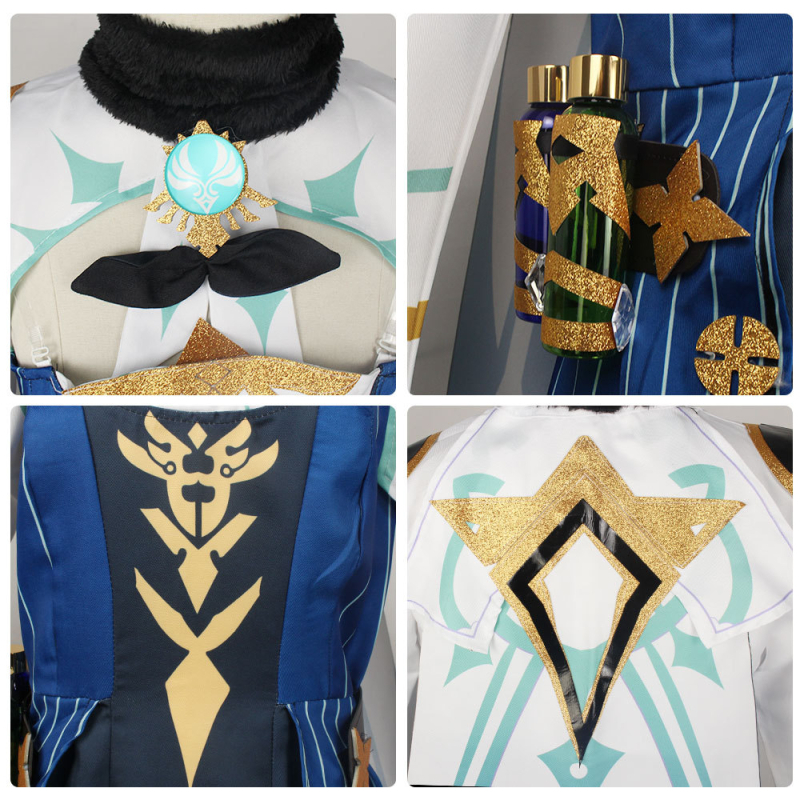 Sugar Knight cosplay kostim – alkemičarka Sato