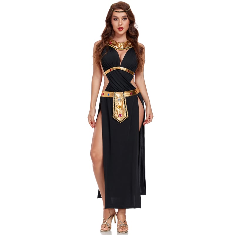S-XXL Halloween kostim – grčka božica Atena, egipatska princeza Cleopatra, večernja haljina