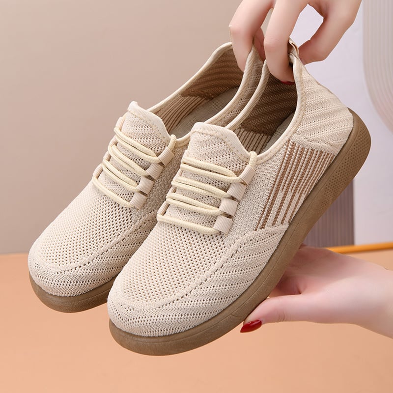 Ženske Fly-Knit udobne tenisice, proljeće 2026, prozračne i udobne, ravna potplata