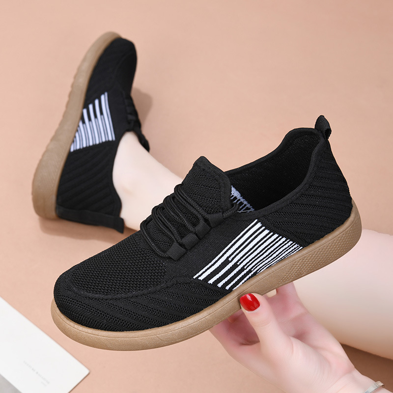 Ženske Fly-Knit udobne tenisice, proljeće 2026, prozračne i udobne, ravna potplata