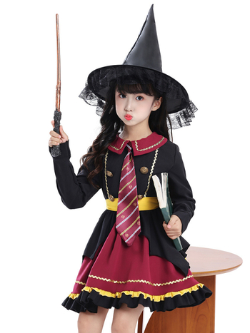 Šešir vještice za Halloween s čipkastim zaštitom lica – misteriozni mag, obiteljski kostim Harry Potter