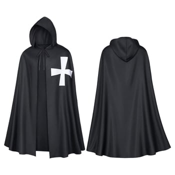 Cosplay plašt srednjovjekovih templarskih vitezova