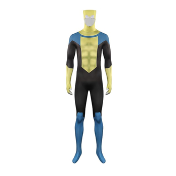 Cosplay kostim nepobjedivog mladog junaka, uski bodysuit za scenske nastupe, Halloween