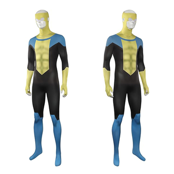 Cosplay kostim nepobjedivog mladog junaka, uski bodysuit za scenske nastupe, Halloween