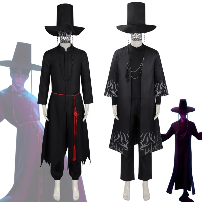 Shaka dječak demon lovac cosplay kostim – cijeli anime set
