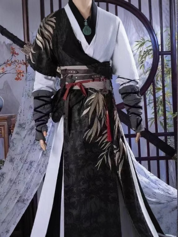 Yanyun Sixteen Voices Mladi Gospodar Cosplay – Početni Outfit, Cijeli Set Starog Kostima Jiang Striček