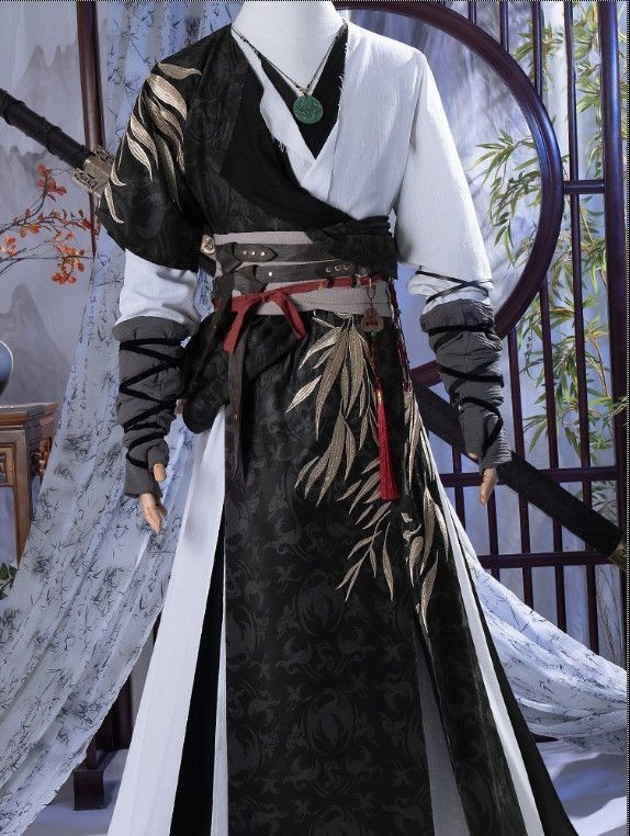 Yanyun Sixteen Voices Mladi Gospodar Cosplay – Početni Outfit, Cijeli Set Starog Kostima Jiang Striček
