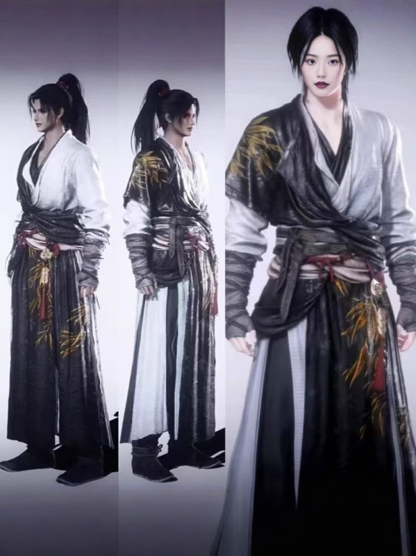 Yanyun Sixteen Voices Mladi Gospodar Cosplay – Početni Outfit, Cijeli Set Starog Kostima Jiang Striček