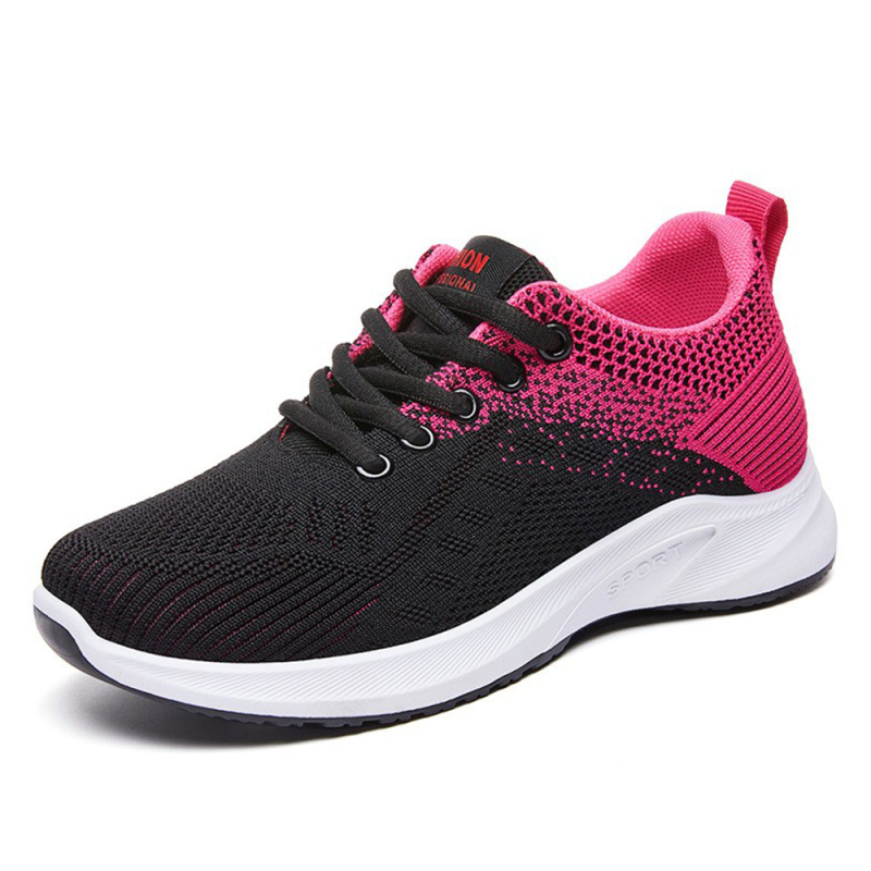 Γυναικεία Flyknit αθλητικά παπούτσια, καλοκαίρι 2026, καθημερινά άνετα, με διαπνοή