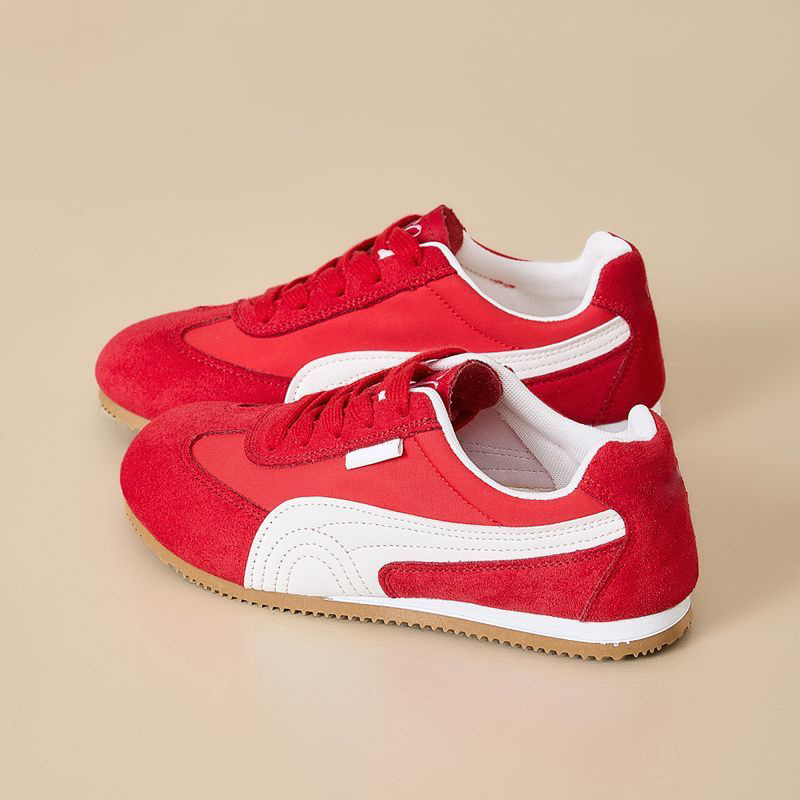 Ženske tenisice Forrest Gump, retro stil, jesen 2025, nišne casual trening tenisice sa vezivanjem, svestrane svakodnevne tenisice