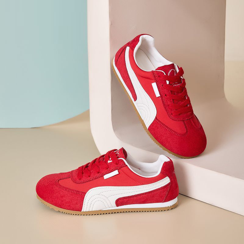 Ženske tenisice Forrest Gump, retro stil, jesen 2025, nišne casual trening tenisice sa vezivanjem, svestrane svakodnevne tenisice
