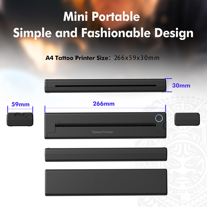 Mini Bluetooth termalni pisač za prijenos tetovaže