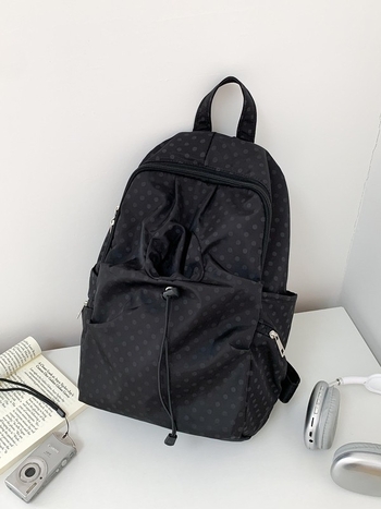 Nylon ruksak s točkicama, vodootporan, lagan, za studente i putovanja, velik kapacitet